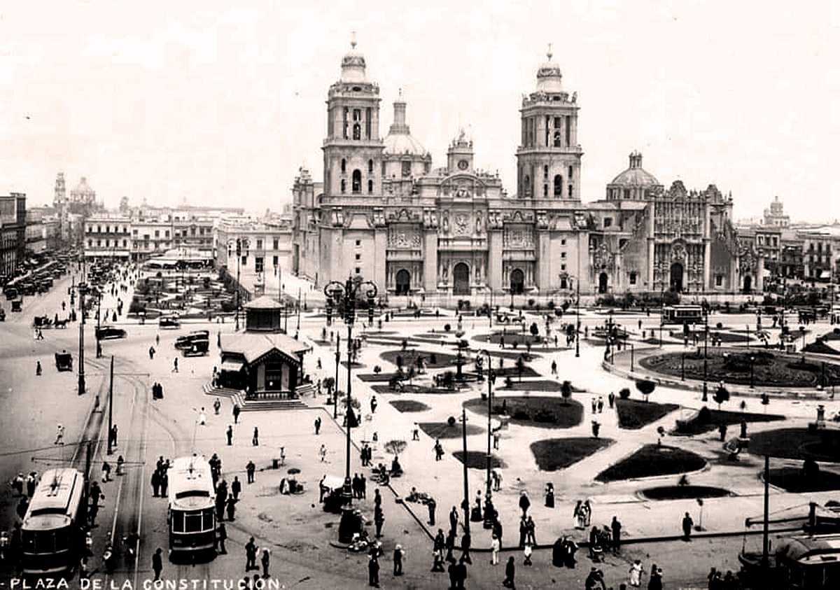 Hace un siglo, un Monumento a la Revolución se levantaría en el Zócalo