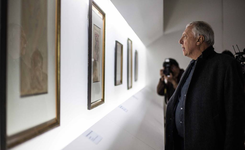 Greenaway visita los dibujos de Eisenstein en Bellas Artes