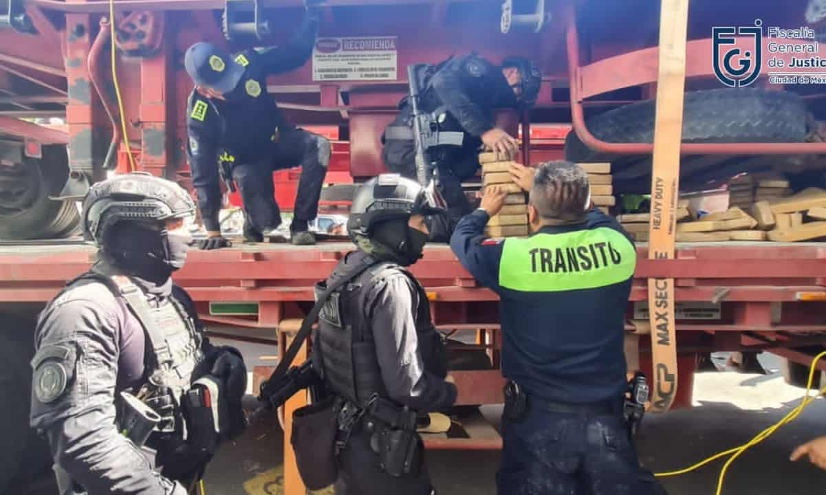 Decomiso histórico de droga en CDMX: Aseguran 1.6 toneladas de cocaína que se dirigían a Tepito