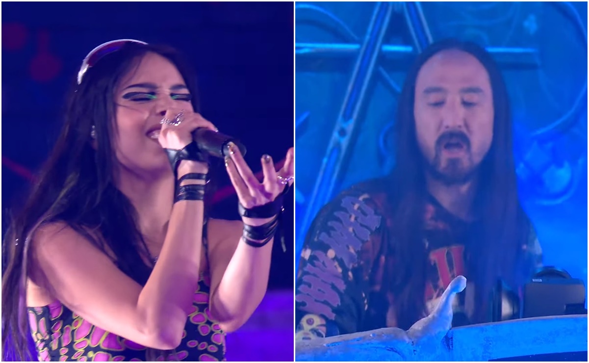 Danna Paola y Steve Aoki arrasan con el tema "Paranoia" en el festival Tomorrowland 2023