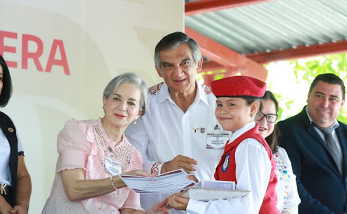 Gobernador de Tamaulipas destaca inversión millonaria en becas para estudiantes