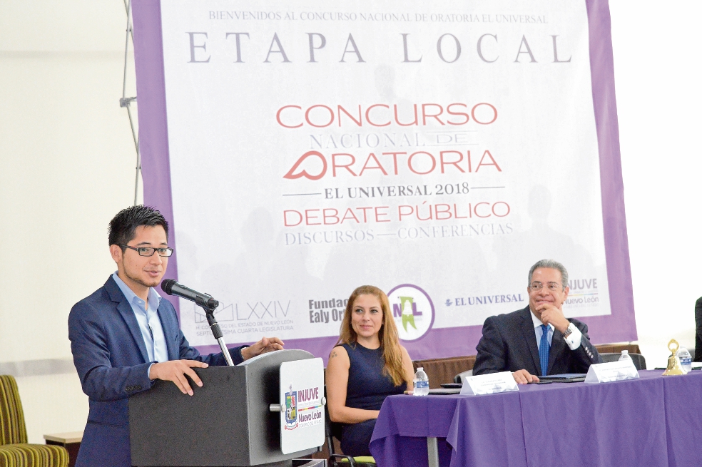 Estudiante de Ciencias Políticas gana certamen de oratoria en Nuevo León
