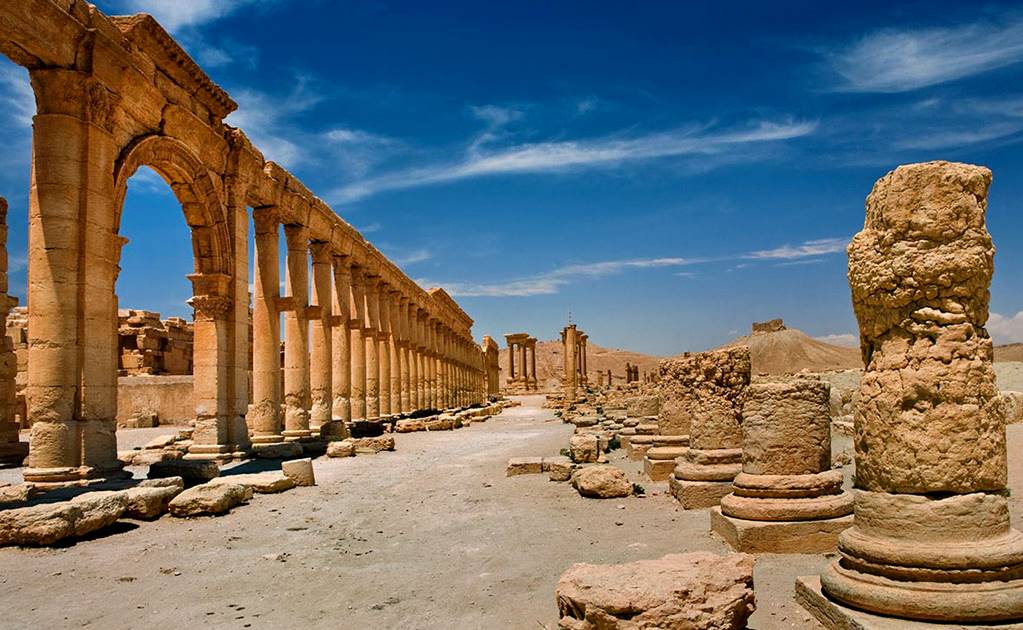 Recuperan cinco piezas arqueológicas de Palmira
