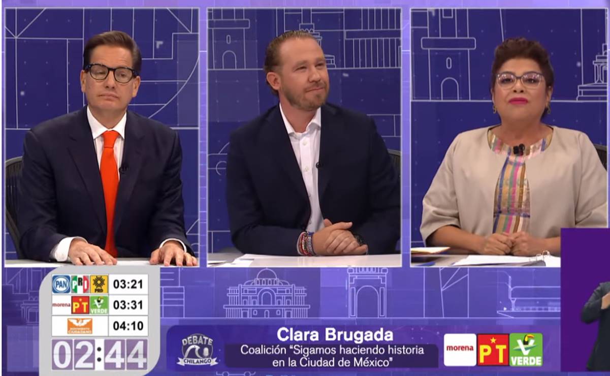 Tercer debate chilango: candidatos en CDMX debaten sobre corrupción inmobiliaria y el programa "Blindar Benito Juárez"