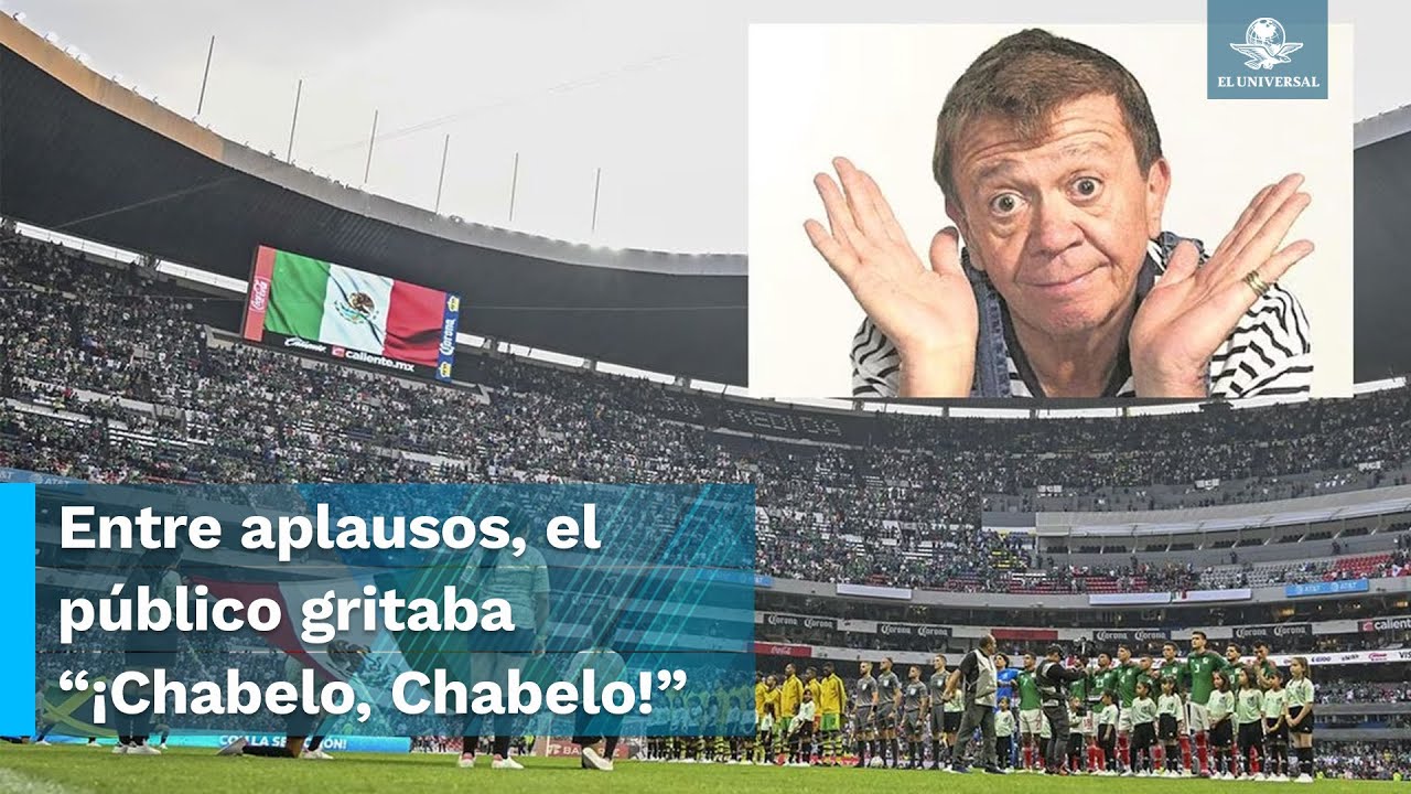 ¡Honor a quien honor merece! Rinden homenaje a Chabelo en el Estadio Azteca