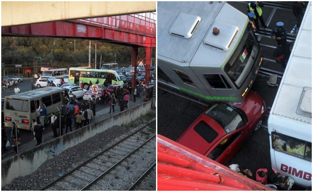 Reanudan servicio en Tren Ligero tras choque