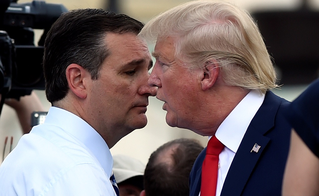 Trump tiene un “romance” con Ted Cruz