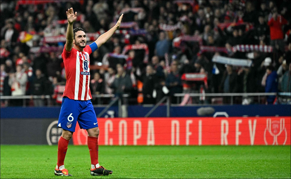 Atlético de Madrid venció al Sevilla y avanzó a las semifinales de la Copa del Rey