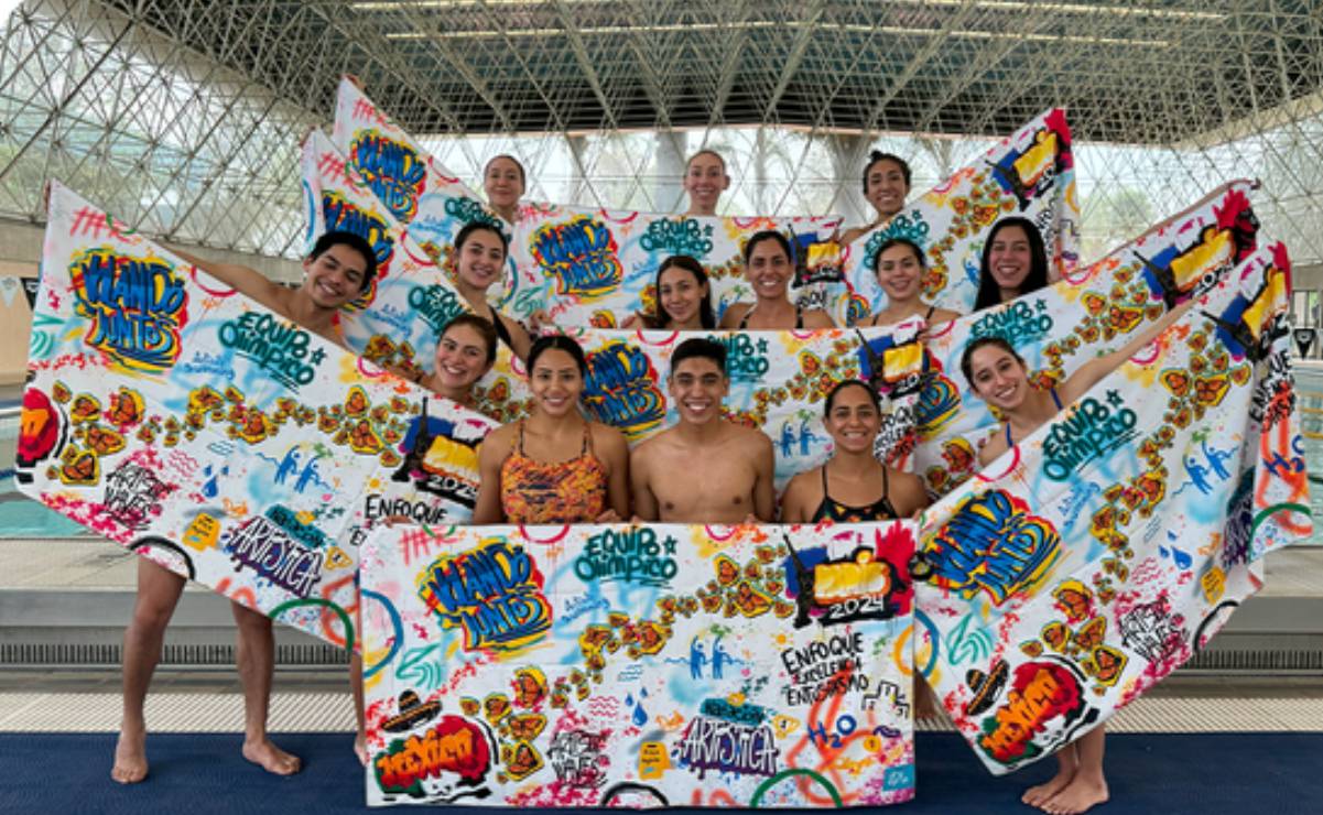 Selección de Natación Artística sacó a la venta una nueva toalla ante la falta de apoyo de Conade