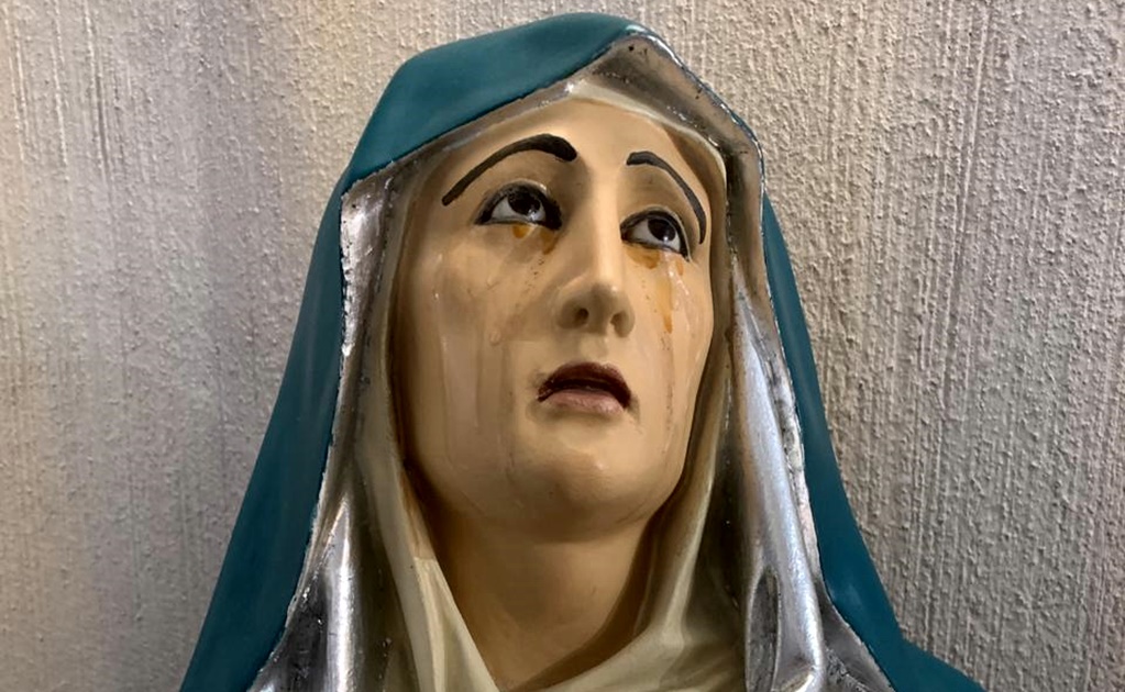 "Lágrimas" de una virgen consuelan a Empalme, Sonora, lugar azotado por violencia