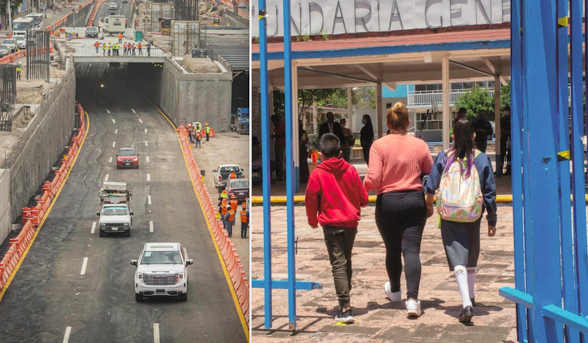 A pesar de las obras, hoy las escuelas regresan a clases presenciales en Querétaro