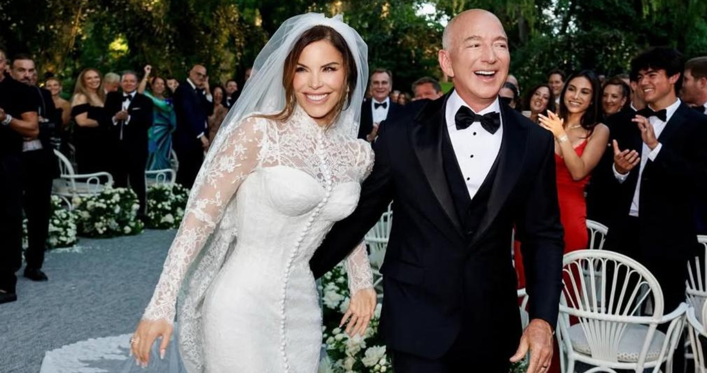 Jeff Bezos y Lauren Sánchez: Así fue su millonaria boda de ensueño en Venecia