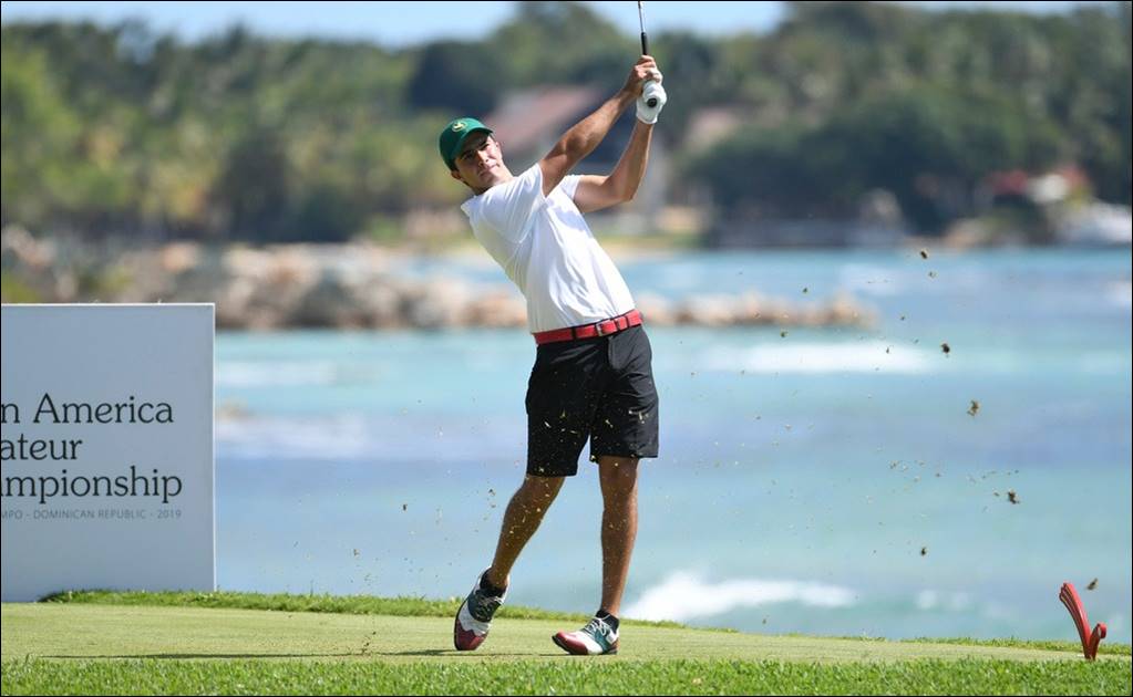 Golfista mexicano es puntero en el Latin America Amateur Championship