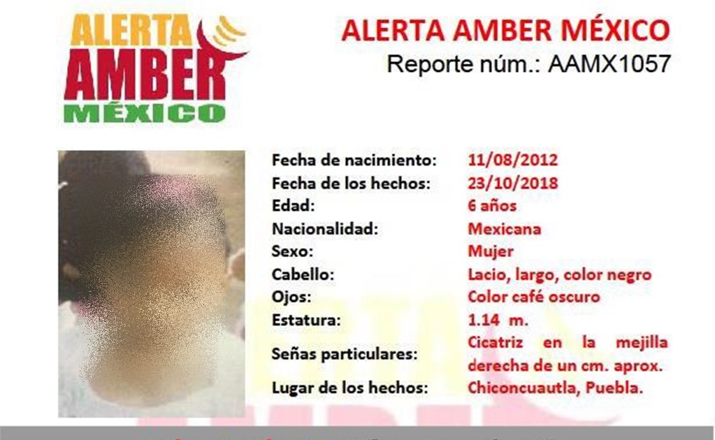 Localizan cadáver de Flor Itzel, de 6 años, reportada desaparecida en Chiconcuautla, Puebla