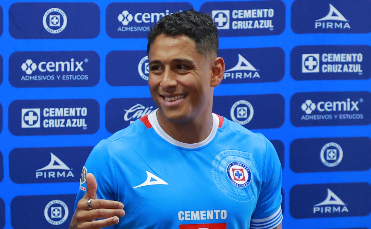 Luis Romo en su regreso a Cruz Azul: Me apuntalará para llegar mejor al Mundial