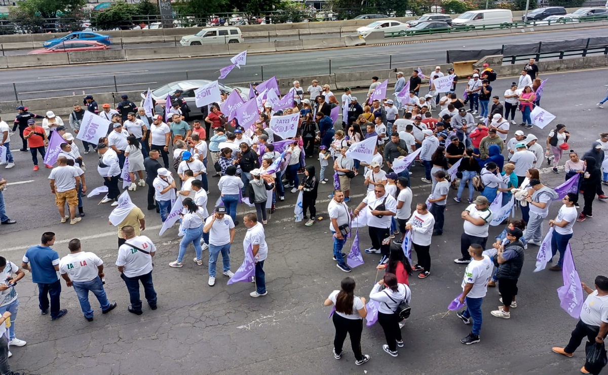 Bloquean Periférico Norte en protesta por falta de seguimiento a denuncia de violencia contra una mujer