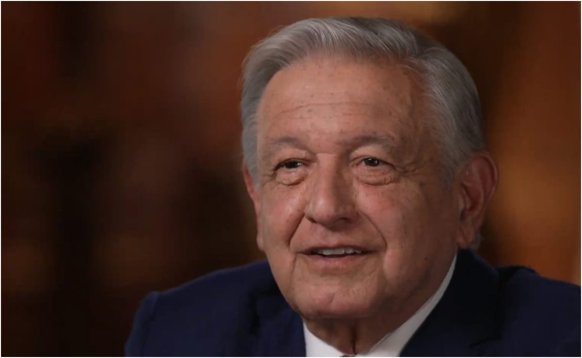 AMLO asegura que la producción de fentanilo no es exclusiva de México en detrás de cámaras de entrevista a "60 Minutes"