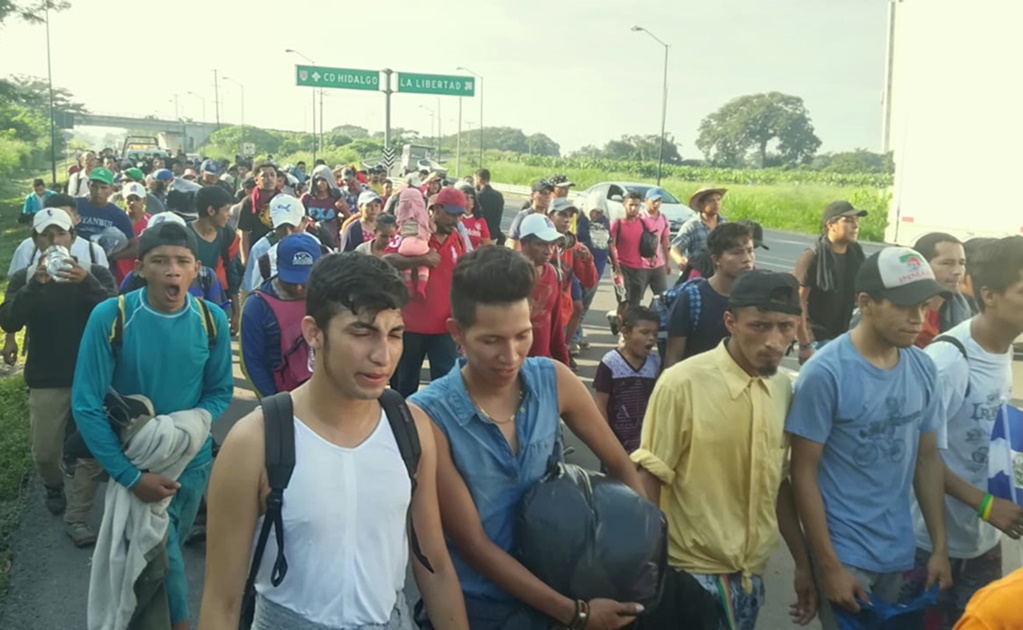 Inicia recorrido hacia Tapachula Segunda Caravana Migrante