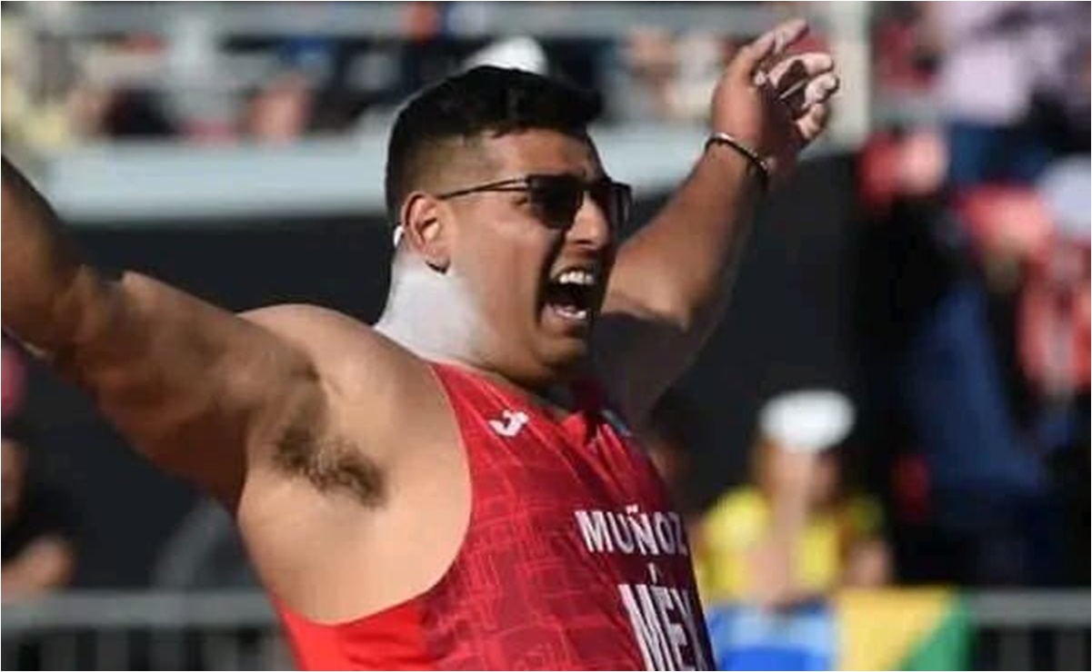 El mexicano Uziel Muñoz gana medalla de bronce y boleto a los Juegos Olímpicos en impulso de bala