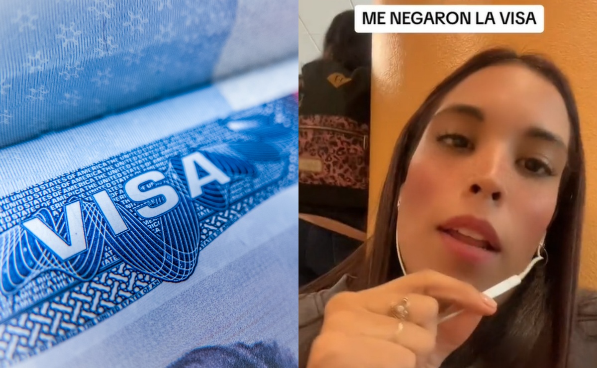 Mujer revela el increíble error por el que le negaron la visa americana y se vuelve viral en TikTok