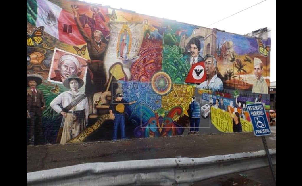 Hispanos nutren el muralismo en Estados Unidos