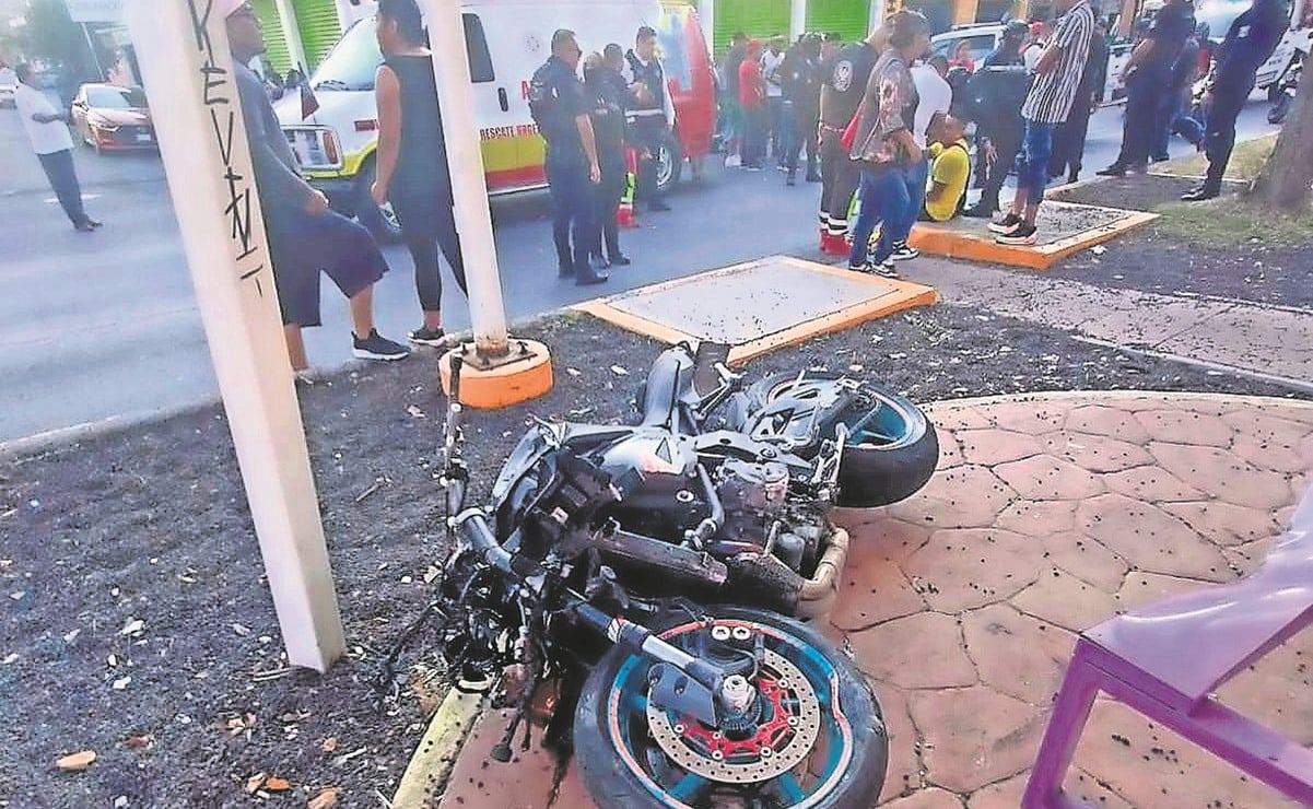 Accidentes de motocicletas aumentan en Neza