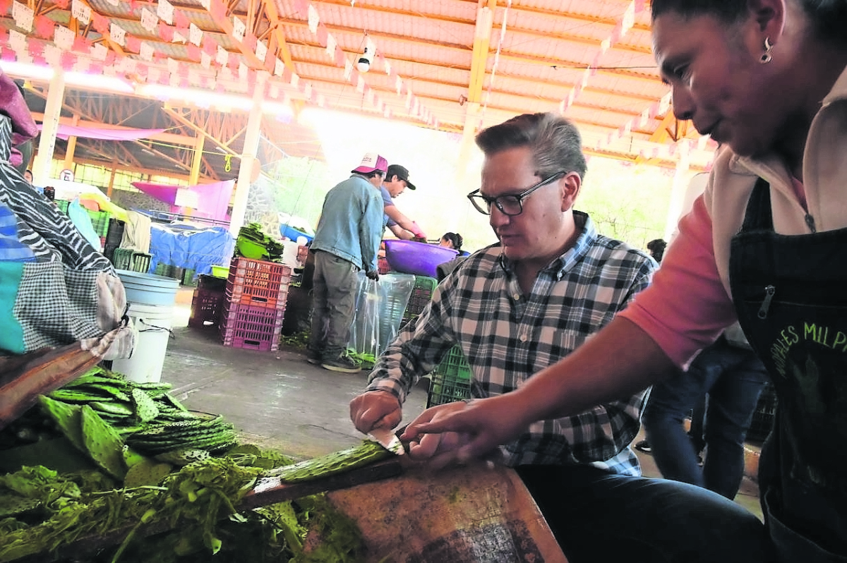    Prevé reubicar el Centro de Acopio de Nopal