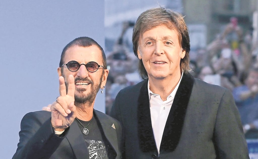 Canción de Lennon reúne a Ringo Starr y Paul McCartney
