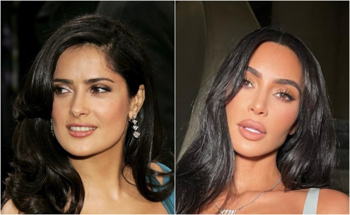 Kim Kardashian acelera los latidos al 'convertirse' en Salma Hayek