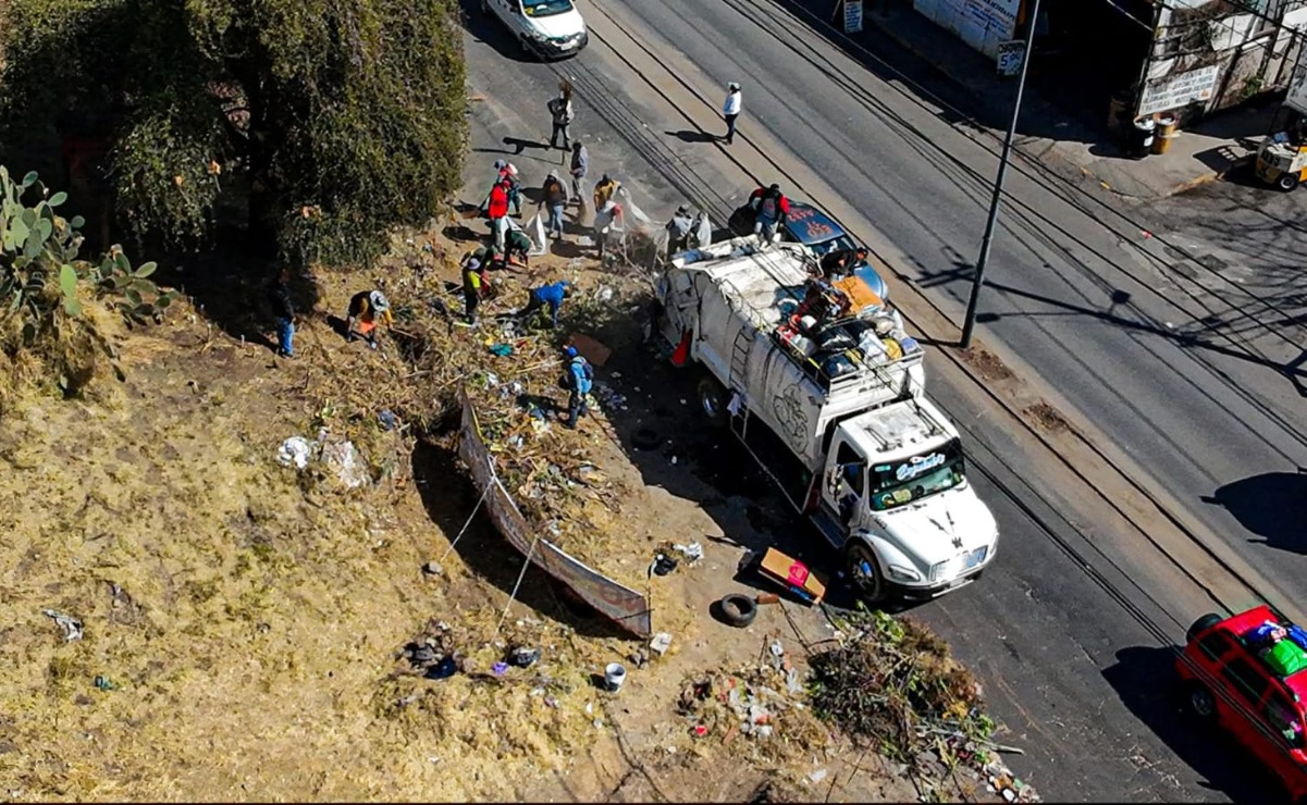 Volcadura deja una mujer muerta y dos heridos en Naucalpan