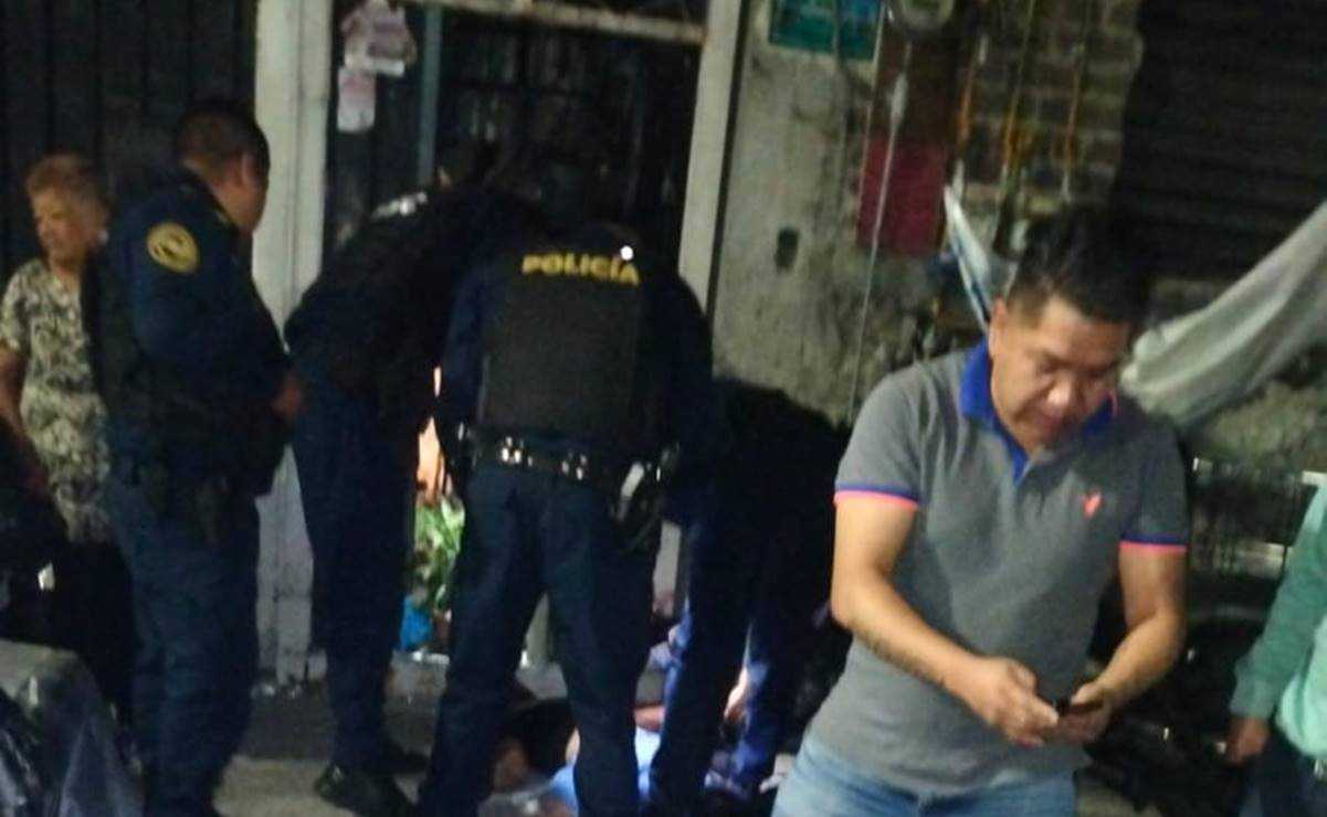 Balacera en mercado de la Bola en Coyoacán deja 2 muertos y un lesionado