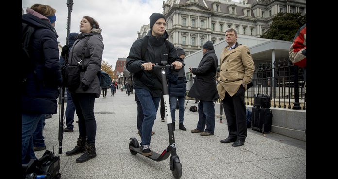 Scooters, el transporte compartido más popular en EU