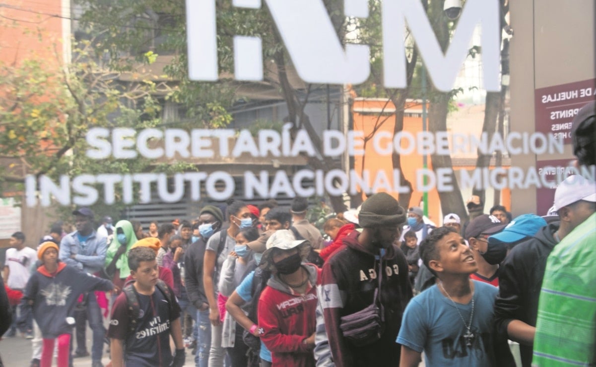 Demandan migrantes en CDMX agilizar entrega de visas humanitarias