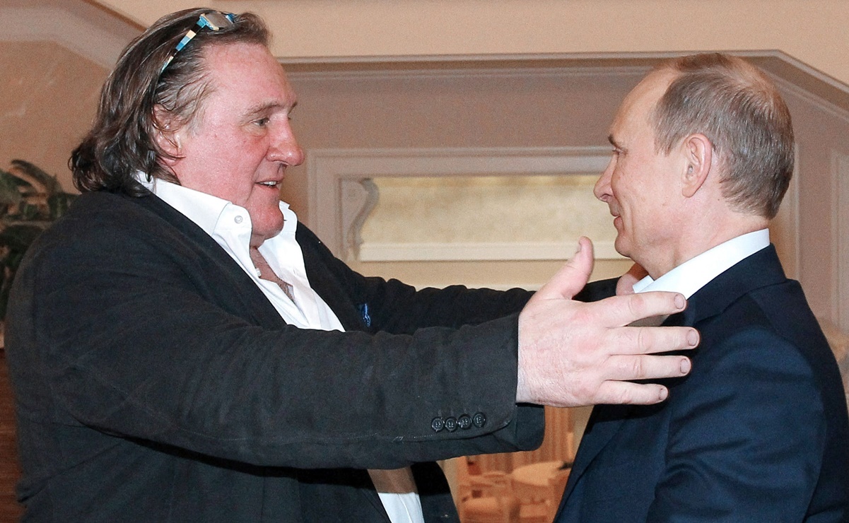 Gérard Depardieu, amigo de Putin, apela a "parar la guerra y negociar"