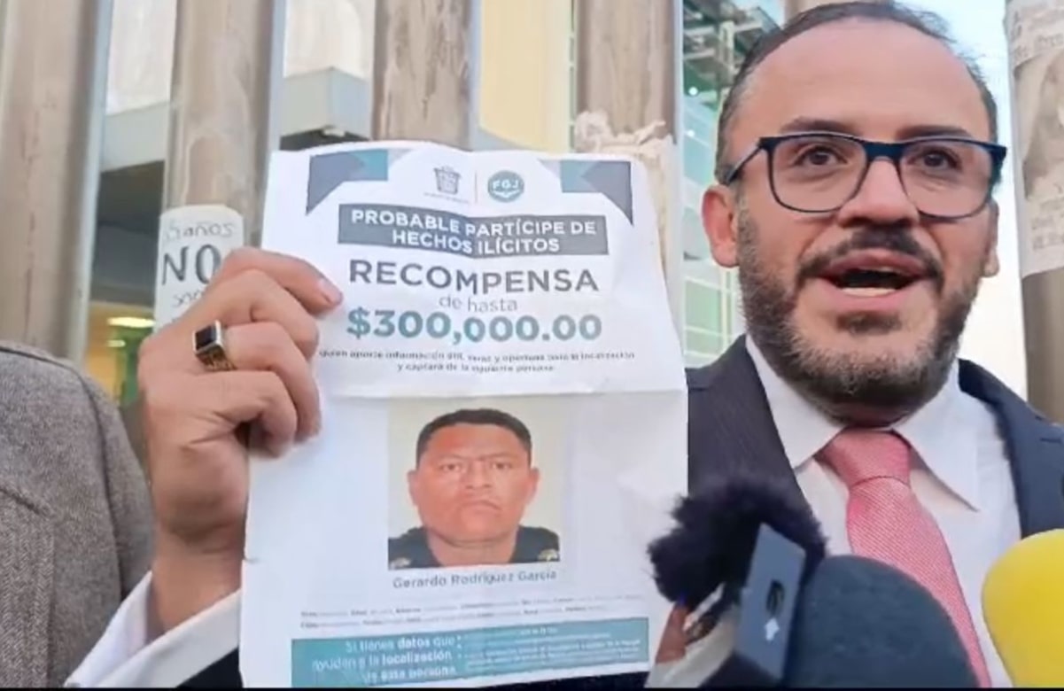 Caso Ocaña: piden detener a Gerardo "N", policía prófugo, y ampliar recompensa