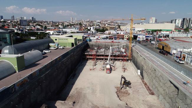 El estacionamiento Alameda está al 19%  