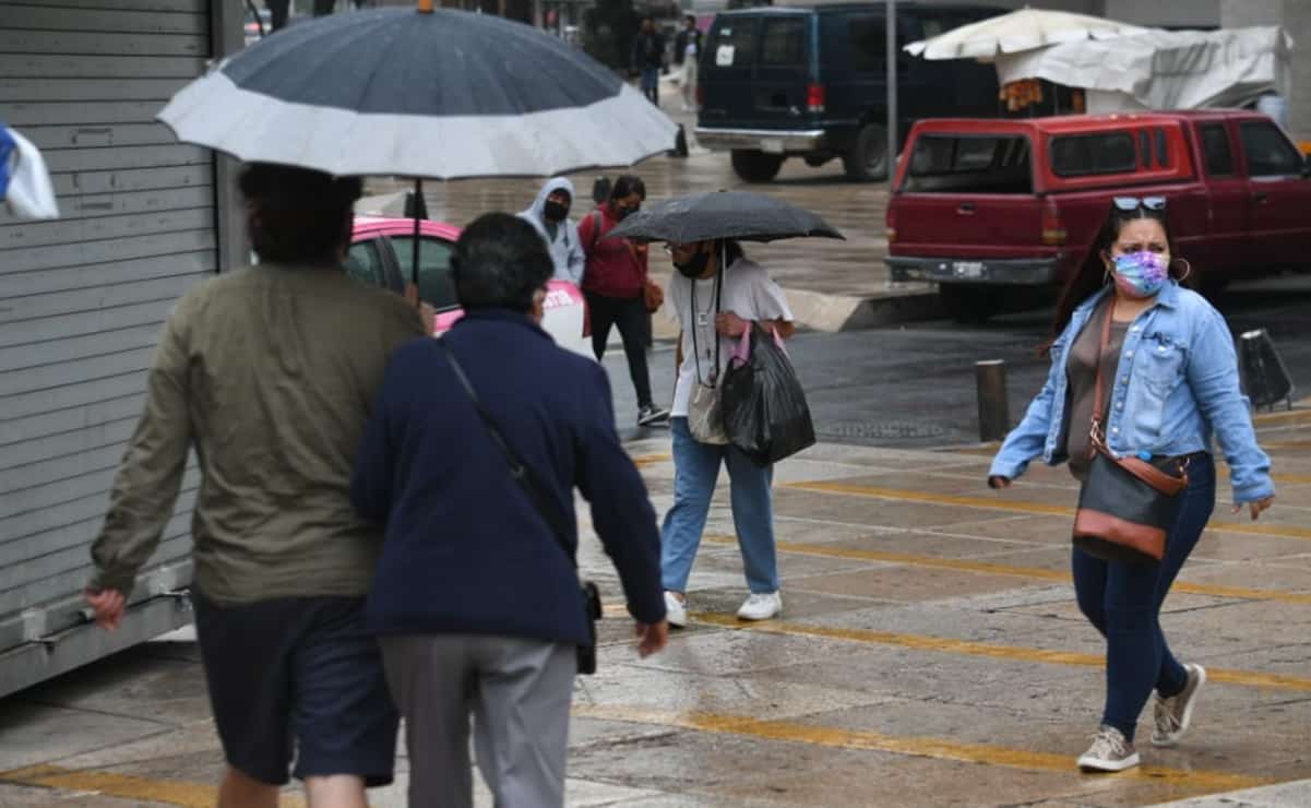 Prevén domingo con lluvias puntuales muy fuertes en la CDMX