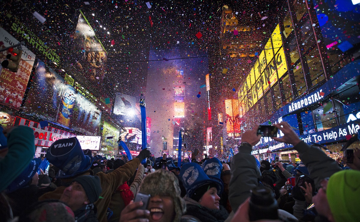 ¿Dónde y a qué hora ver el espectáculo de Año Nuevo 2023 de Times Square en Nueva York? 