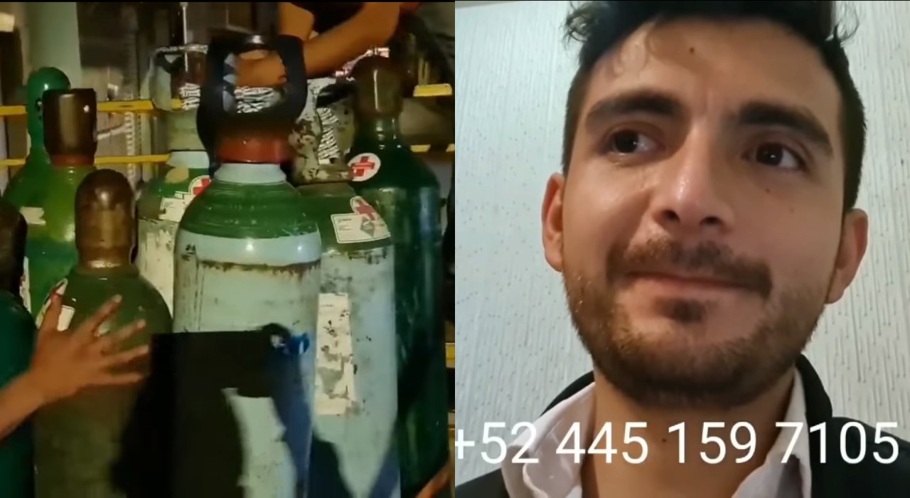 Youtuber mexicano que rifó su auto de lujo entrega tanques de oxígeno a pacientes de Covid-19