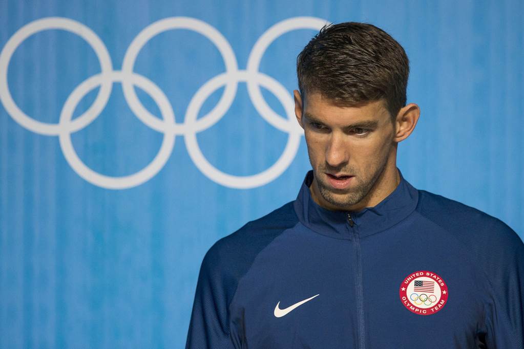 Michael Phelps: "Es un honor tremendo liderar al mejor país del mundo"