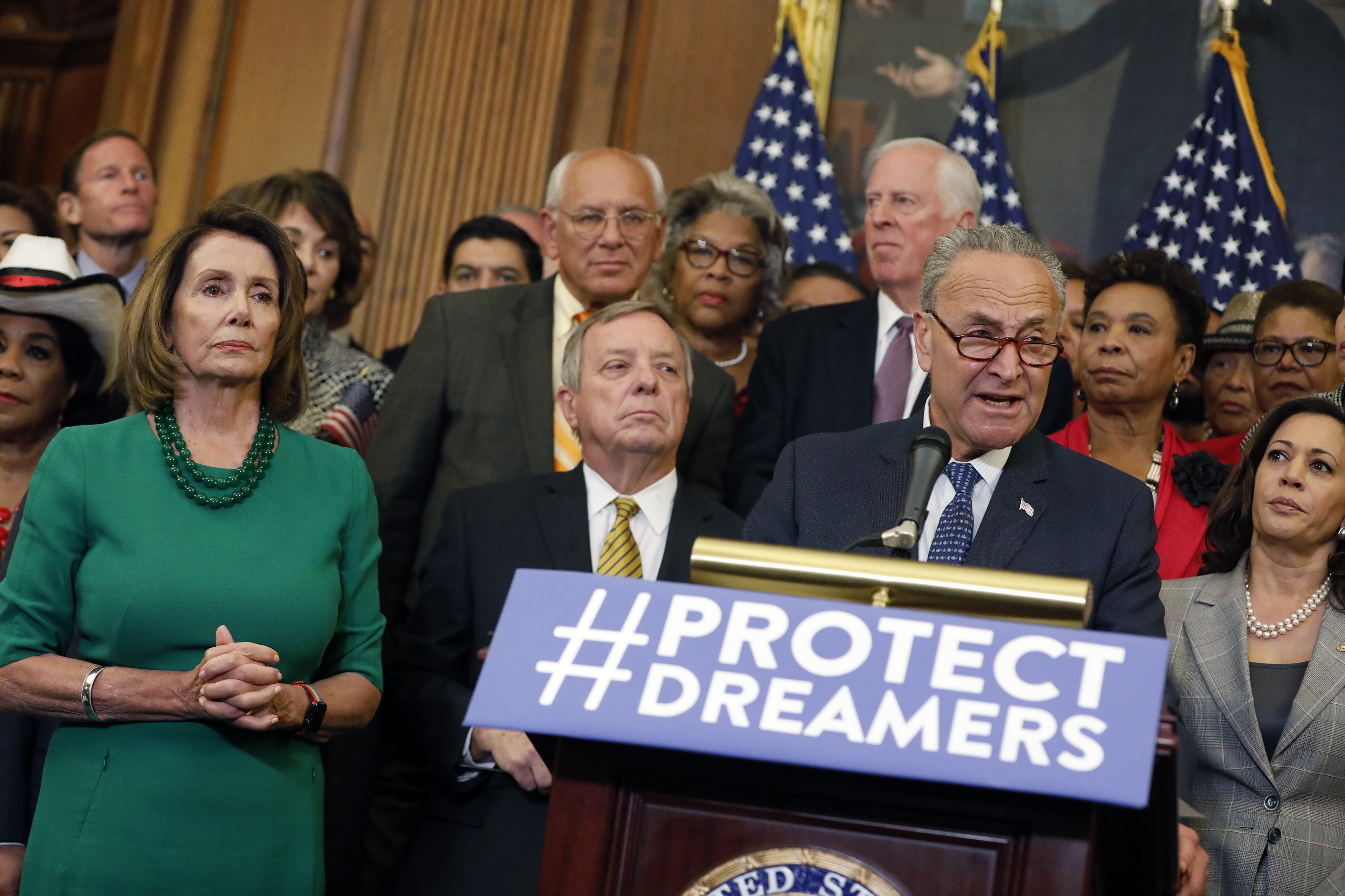 Demócratas piden voto inmediato para proteger a dreamers