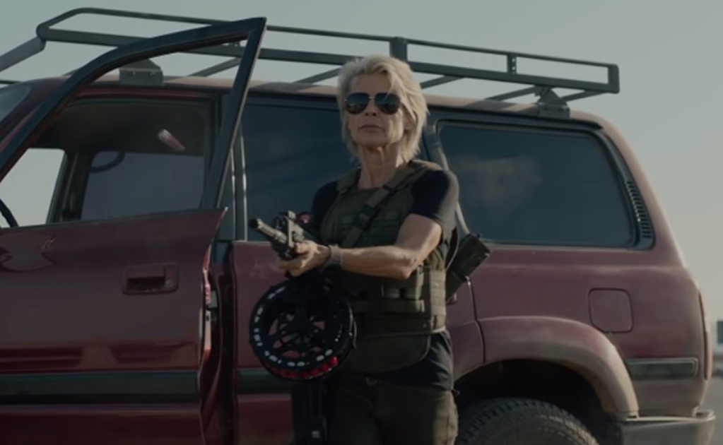 Sarah Connor regresa en tráiler de "Terminator: Dark Fate"