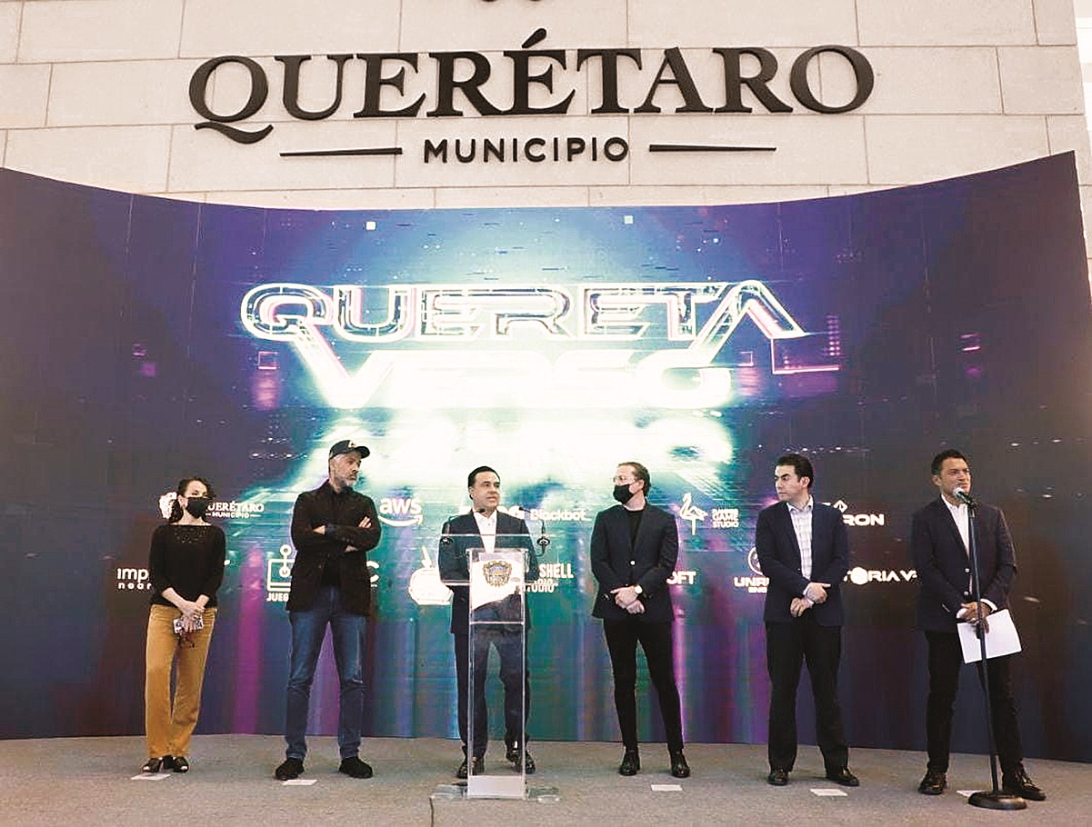 Presentan El Queretaverso; evento de tecnología, realidad virtual y criptomonedas de Querétaro