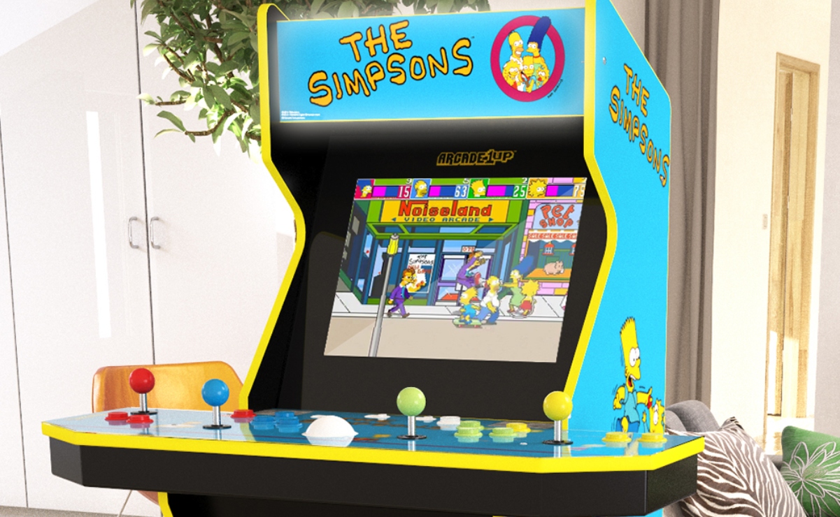 Consola arcade para celebrar a Los Simpsons