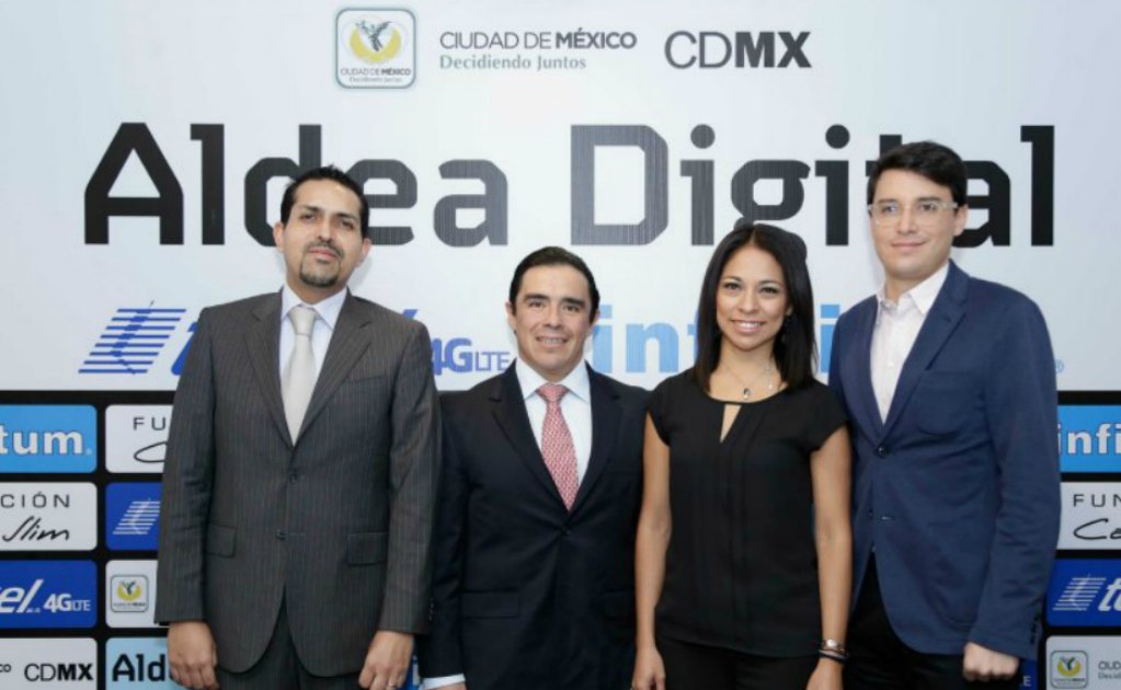 Anuncian Aldea Digital en Zócalo capitalino