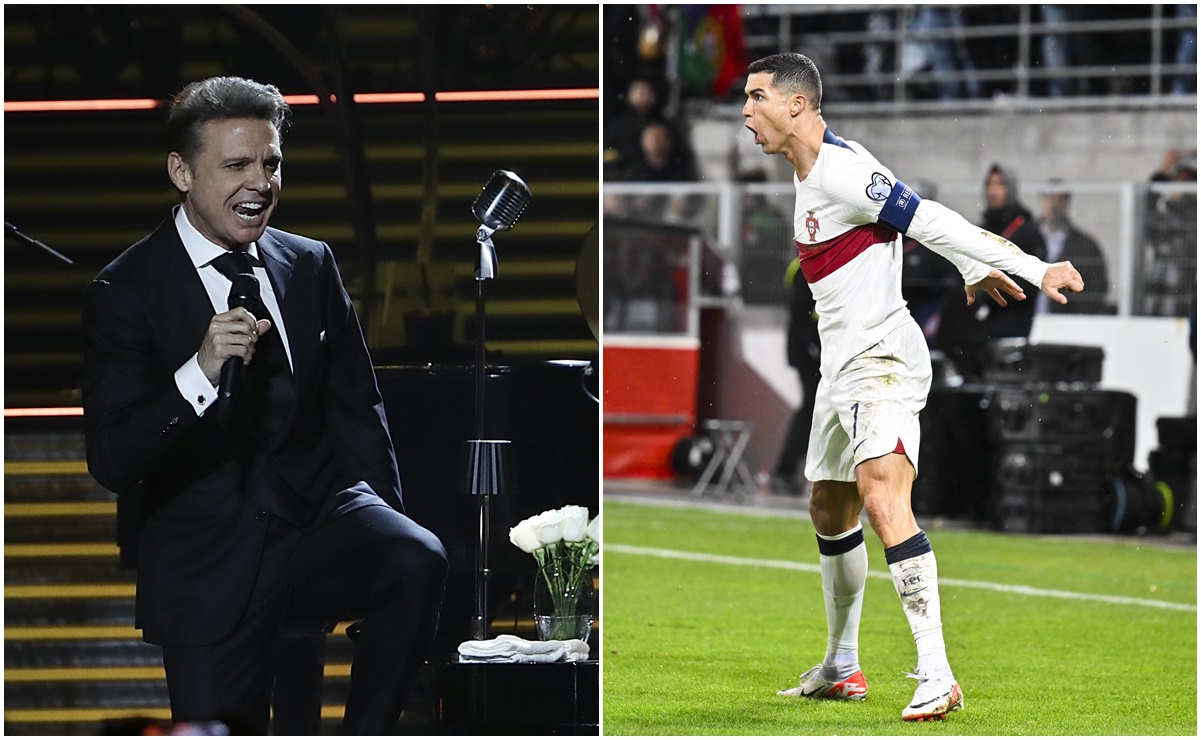 ¡El sol también hace el 'Siuu'! Luis Miguel hizo el festejo de Cristiano Ronaldo y los fans enloquecieron