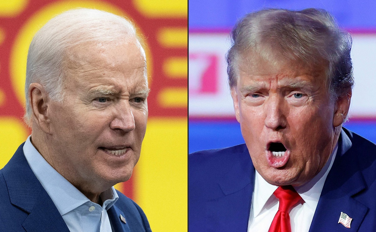 Trump dice que Biden nunca fue apto para el cargo de presidente