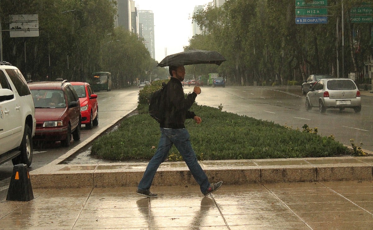 Lluvias acompañadas de granizo se registrarán en mayor parte del país