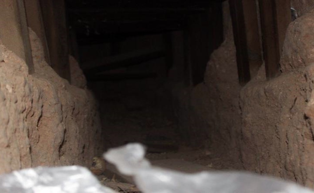 Descubren túnel transfronterizo incompleto entre Arizona y Sonora