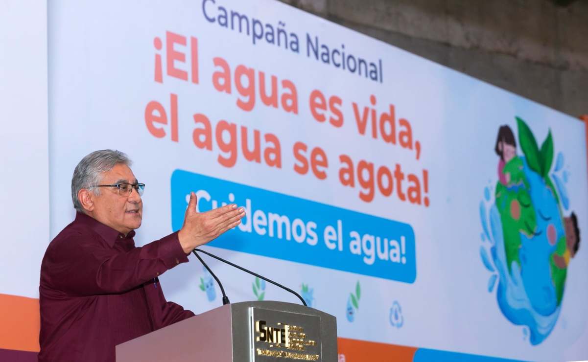 SNTE llama a tomar medidas para ahorrar agua y hacer uso responsable de ella